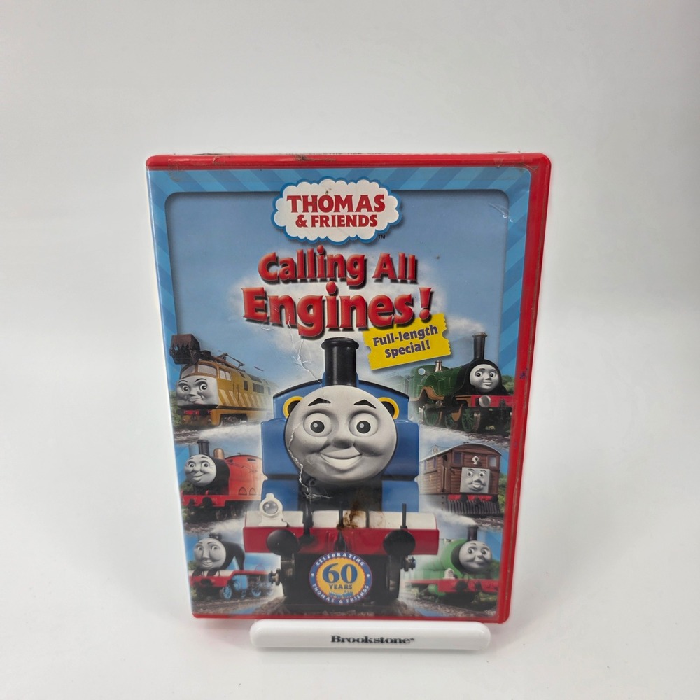 Thomas & Friends Calling All Engines DVD 60th Anniversary Special Red Case 2005